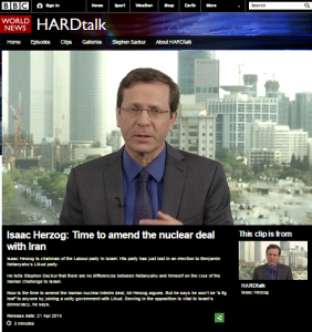 hardtalk herzog sackur racist touts synopsis