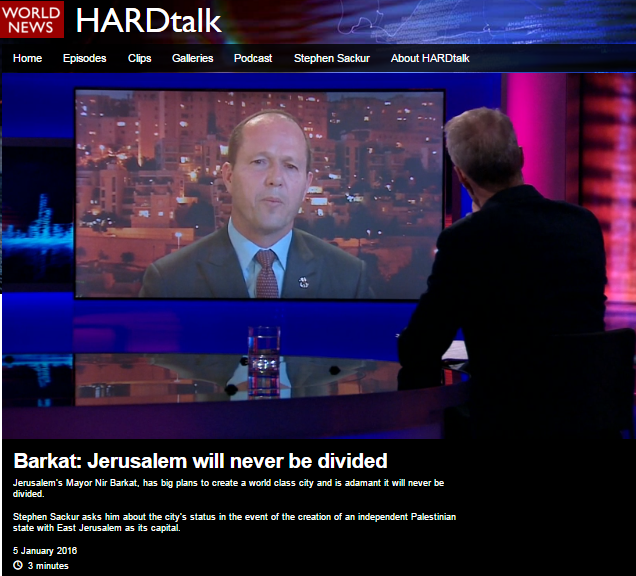 Bbc Hardtalk Host Tells Viewers Temple Mount Is The Holiest Of Places For Muslims