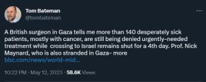 Gaza cancer patients face life-threatening treatment delays